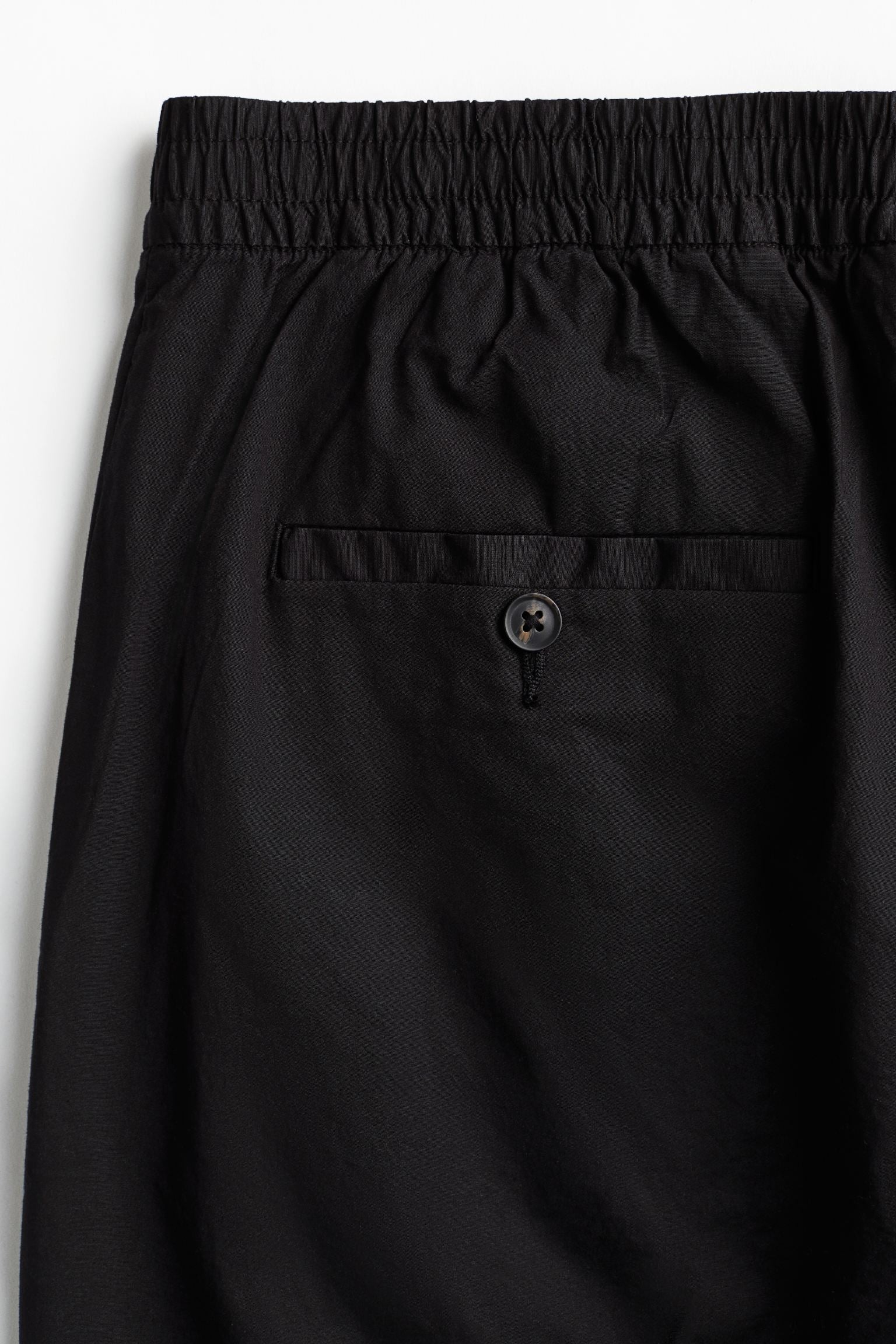 Ferio – Schwarze Chinohose mit Kordelzug