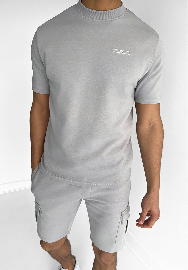 Milan – Sommer Set mit Rundhals T-Shirt & Shorts