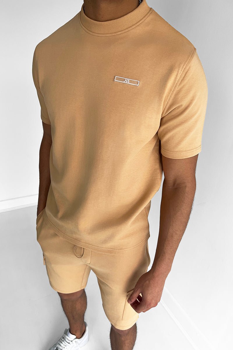 Milan – Sommer Set mit Rundhals T-Shirt & Shorts