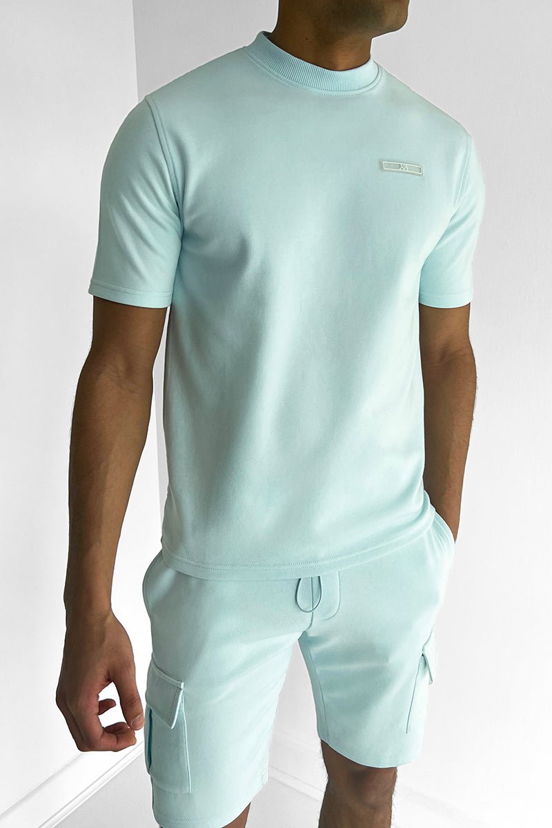 Milan – Sommer Set mit Rundhals T-Shirt & Shorts