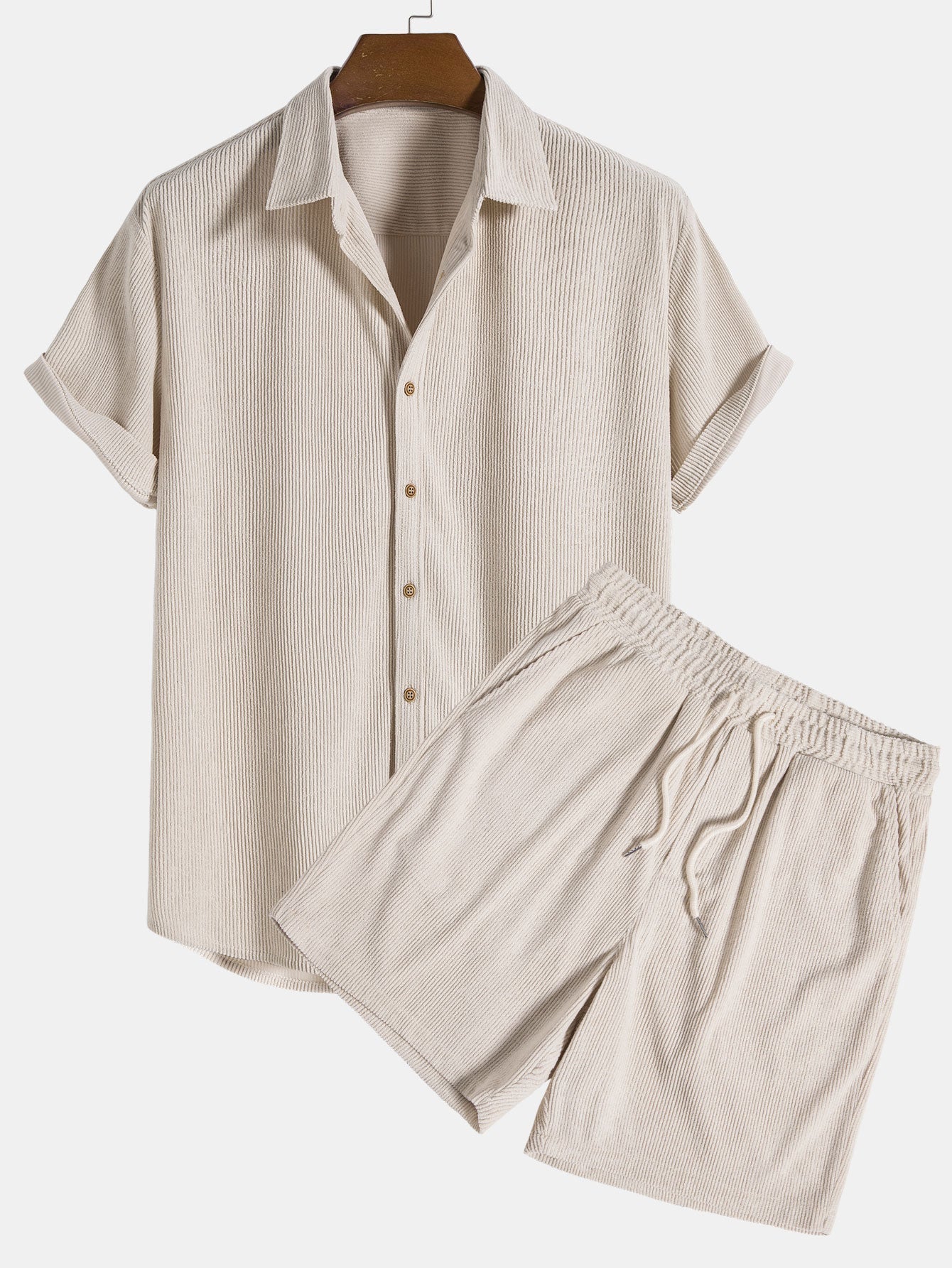 Theo – Cord Hemd und kurze Hose