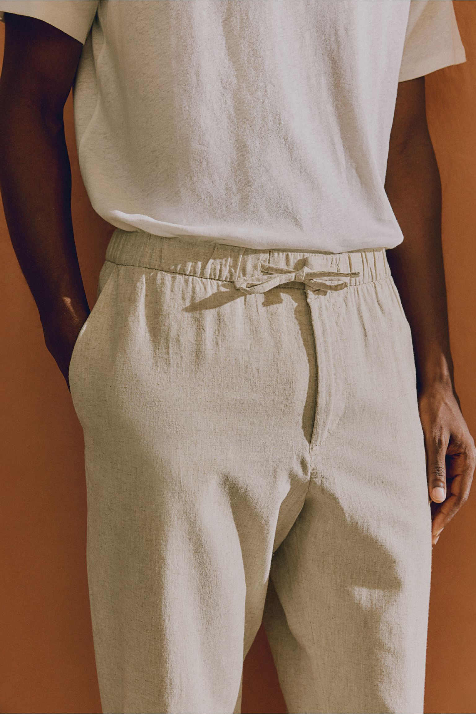 Malte – Casualhose mit Kordelzug in mehreren Farben