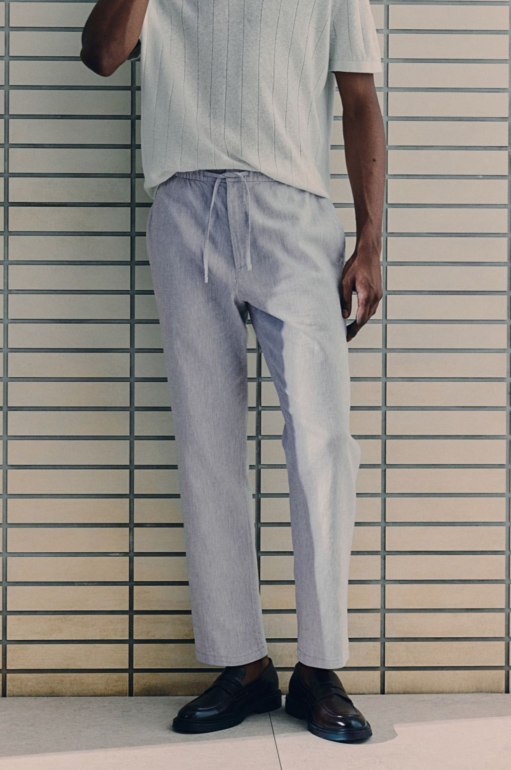 Malte – Casualhose mit Kordelzug in mehreren Farben