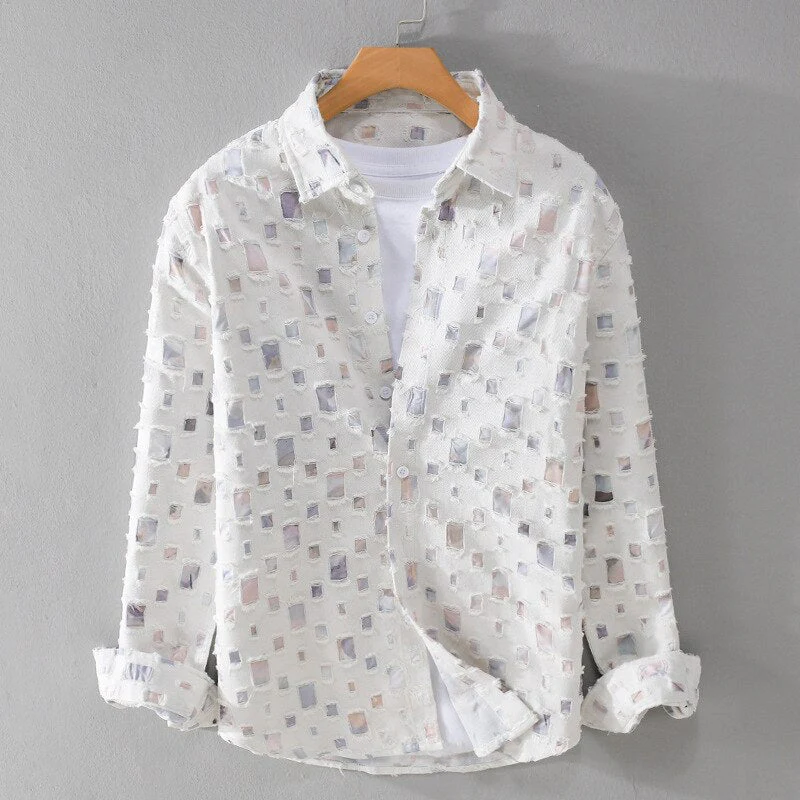 Kuno – Denimhemd Herren Modern