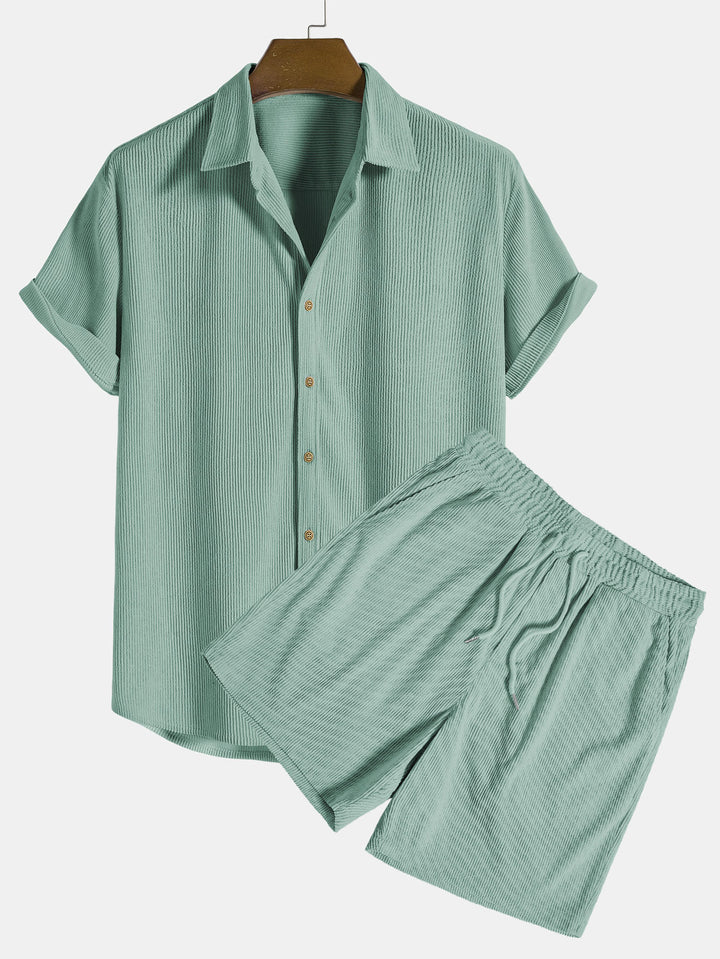 Theo – Cord Hemd und kurze Hose